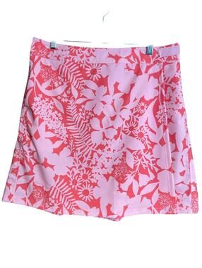 Rip skirt Hawaii floral print wrap skirt medium